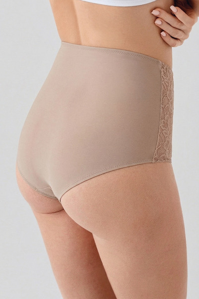 NEWBRA LINGERIE Lace Detailed High Waist Bato Panties