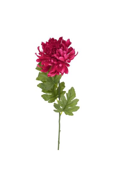 OEM Floare Artificiala cu Tulpina Lunga Crizantema Fucsia 84cm