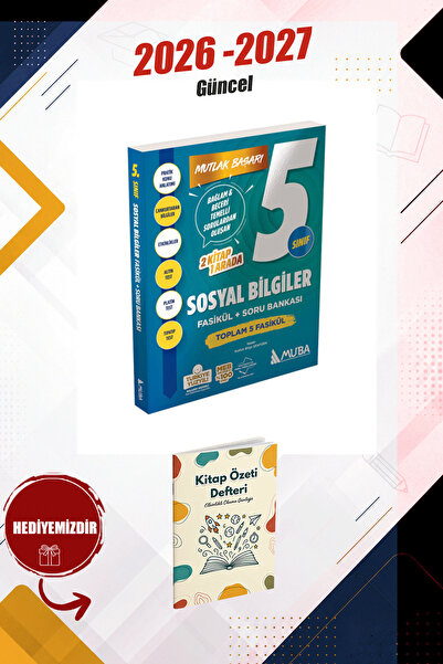 Muba Yayınları 5.Sınıf Sosyal Bilgiler Bağlam Temelli Fasikül + Soru Bankası ...