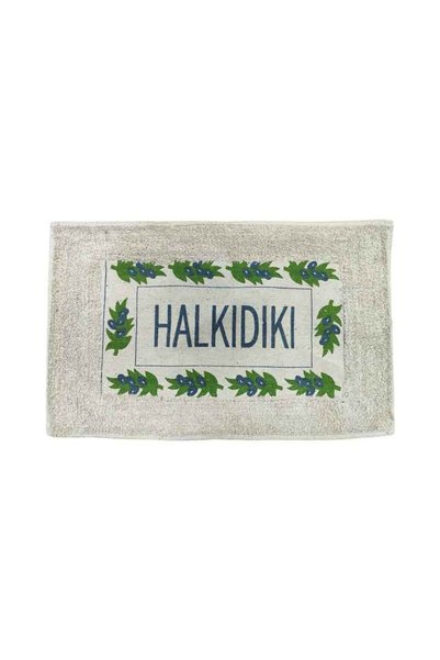 OEM Βαμβακερό πατάκι μπάνιου 50x80cm Halkidiki- Bathroom mat