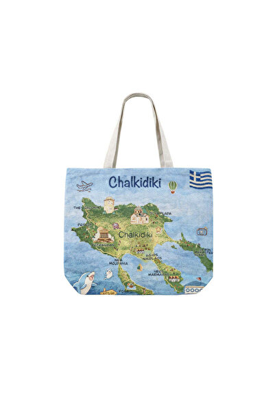 OEM Τσάντα Θαλάσσης Chalkidiki - Beach Tote Bag