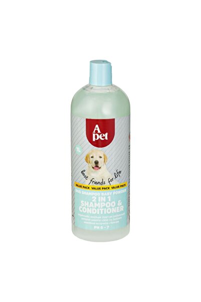 OEM Powder dog scented 2-in-1 dog shampoo - 1l