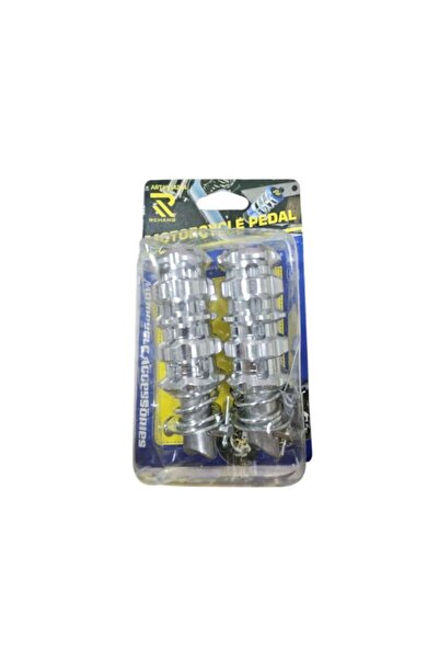 OEM Πεταλ Μηχανής Ασημένια - Motocycle Pedal