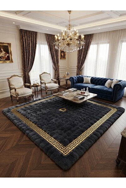 FORS HALI LUXURY FUR TAVŞAN TÜYÜ DOKULU HALI LF-1031