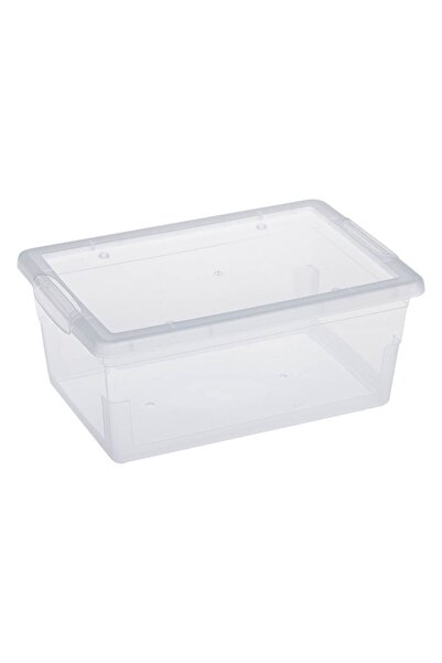 OEM Transparent Plastic Storage Box with Lid 15L