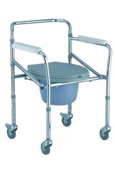 MEDİKALCİM Klozetli Tekerlekli Sandalye Banyo AS696