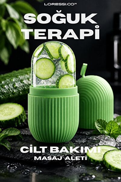Loressi Co Soğuk Terapi Cilt Bakım & Masaj Aleti - 12 cm
