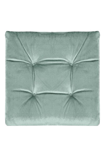 OEM Decorative Chair Cushion Mint Green Velvet 40x40cm