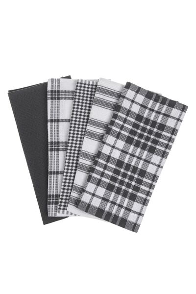 OEM Black White Gray Towels for Glasses 58x39cm - 5pcs