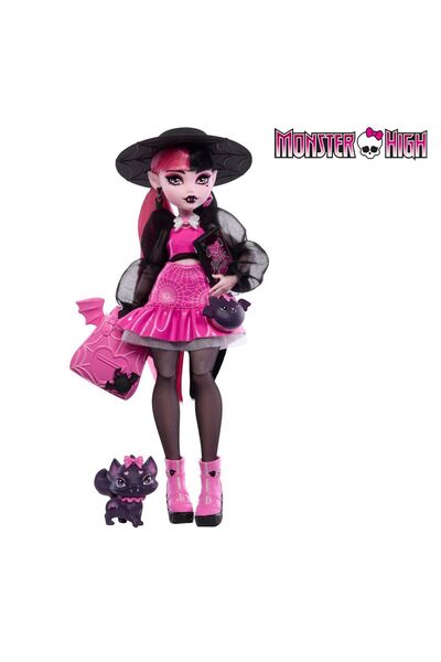 OEM Monster High Draculaura Papusa cu Animal & Accesorii - Mattel