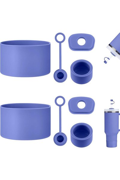 HYZER HOUND DISCS HYZ 8pcs Stanley Cup Accessories, Spill Proof Stopper & Boo...
