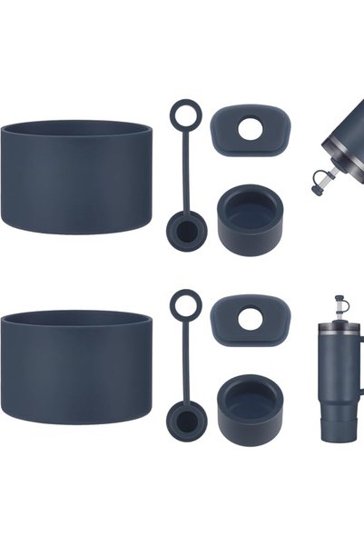 HYZER HOUND DISCS مجموعة إكسسوارات HYZ المكونة من 8 قطع لكأس ستانلي، تشمل سدا...