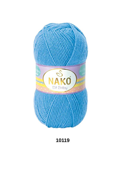 hobi dünyası evim 1 брой Прежда за ръчно плетене Nako Elit Baby, 100 грама, 2...