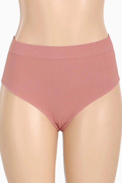 CARINA Karina High Waist Brief Panties - Wood Pink