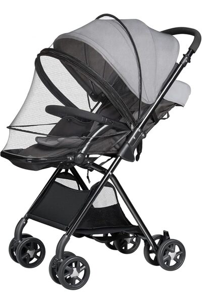 GENERAL Mosquito Net for Stroller, Zipper Design Encrypted Mesh Retractable, ...