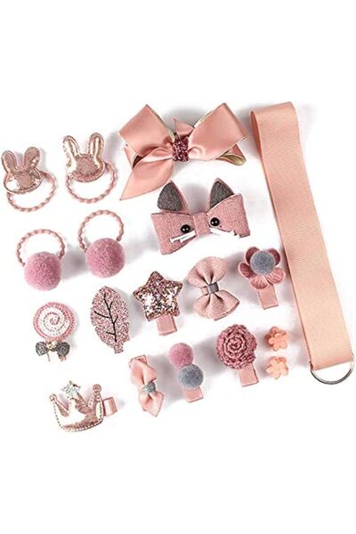 GENERAL YouBella Hair Jewellery Clip Set for Baby Band for Girls (Pack of 18)...