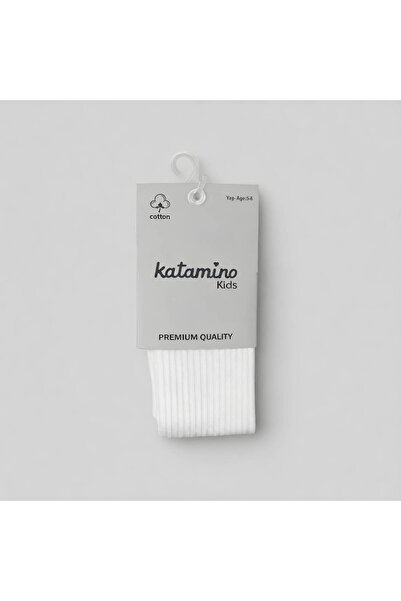 Katamino Serçe Cotton Girls' Pantyhose