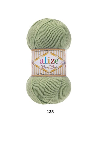hobi dünyası evim 1 брой прежда за ръчно плетене Alize Baby Best, 100 грама, ...