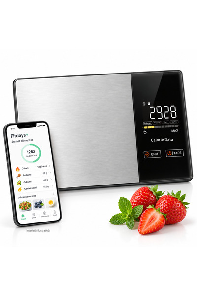 RAPAZ TREND RPZ RAPAZ® SmartScale Pro Smart Kitchen Scale, Bluetooth, calorie...