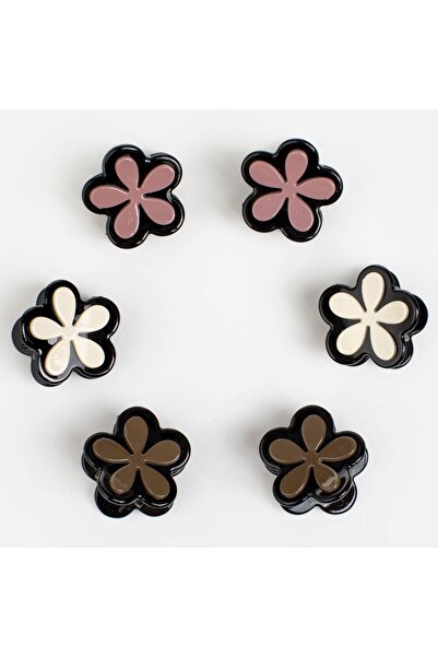 OEM Clame de Par Floare pentru Femei 3cm 6buc