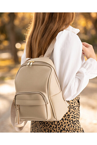 LCW STEPS Multi-Section Soft Textured Women's Backpack