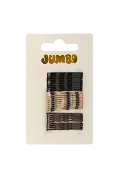 OEM Agrafe pentru Par Negre Bronz Leopard 3cm - 20buc.