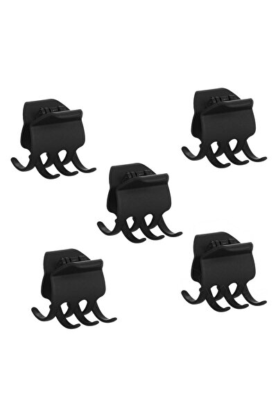 OEM Matte Black Hair Clips for Women 3.5cm - 5pcs