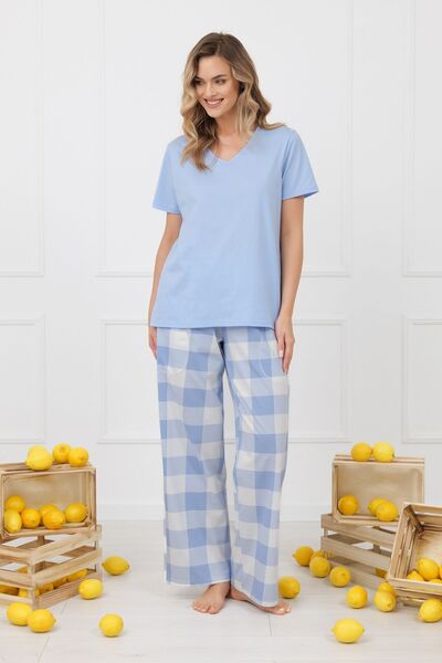 Other Pijamale de damă, mâneci scurte, pantaloni lungi, Mika M