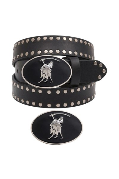 targay Gothic Punk Rock Gurunge Metallica Emo Style Belt