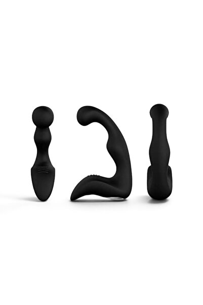Kırmızı Ay 3 Bölgeli Şarjlı ve Su Geçirmez Ergonomik Vibratör - 9 Farklı Titreşim Modlu Medikal Silikon Masaj Aleti- Gizli Kargo