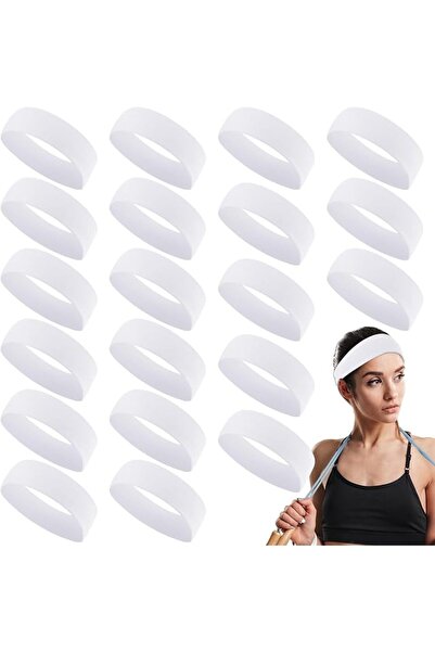 TERRIFI Sport Stretchy Headbands for Women and Girls, Non Slip, Soft Fabric E...