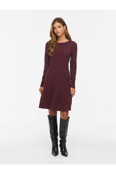 VILA Minikleid VIELITA Langärmeliges