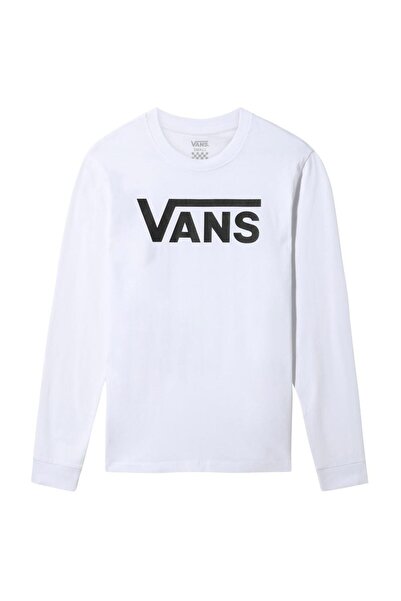 Vans Γυναικείο Μακρυμάνικο Κλασικό Μπλουζάκι με V-λαιμόκοψη XS