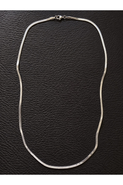Aida Jewelss Stainless Steel Snake Necklace Steel Chain 2.5mm