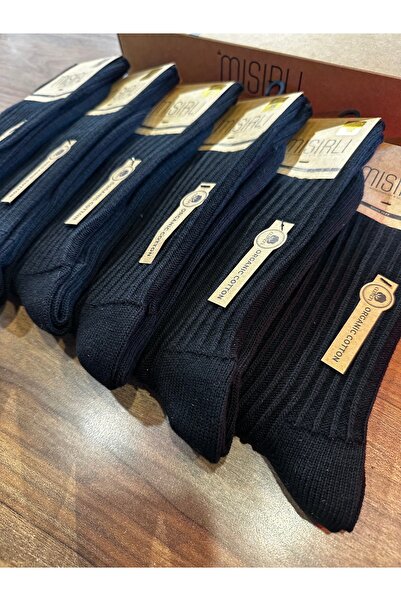 Mısırlı Double Layer Organic Cotton Seamless Comfortable Winter Men's Socks 1...