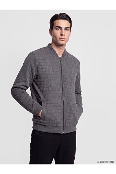 LC Waikiki Nevavm with a Difference of Opinion Lcwaikiki Classic Gray Knitwea...
