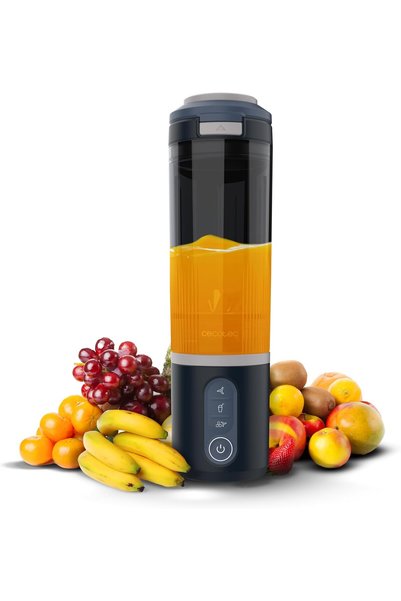 CECOTEC Power Titanium Shake2Go Dark Smoothie Blender "3 Programla Kıvamı Otomatik Ayarlayın"