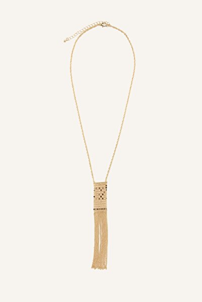 DeFacto Tassel Detailed Long Women's Necklace I7169Axns