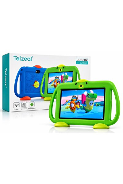 Generic Brand Telzeal P600 7-Inch Hd Android Kids Tablet 5g Wi-Fi 2Mp Front 2...