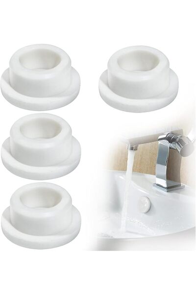 ALMEKAQUZ 8 Pcs Rubber Sink Overflow Hole Covers, Reusable Waterproof Sink Ho...