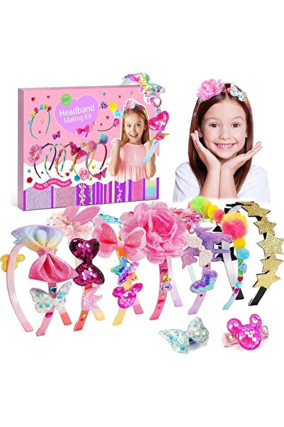 SKY TOUCH SKY-TOUCH DIY Headband Kit for Girls – Creative Arts & Crafts Set t...