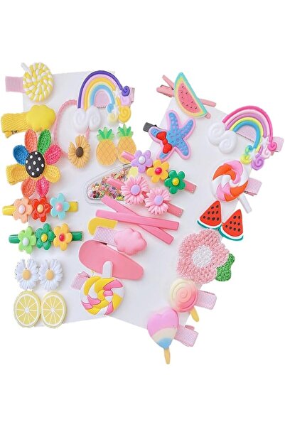 AQUAFALCON 28Pcs Baby Hair Clips For Girls, Cute Hair Clips Cute Hair Accesso...