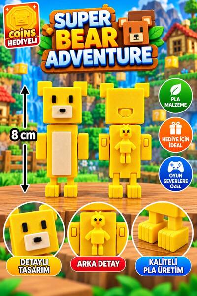 Razmo Super Bear Adventure Baaren Ayı ve Shicka Figür Seti - Süper Ayı Seti (...