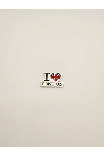 Generic I Love London Sticker, Multicolour British Flag Design, Glossy Finish...
