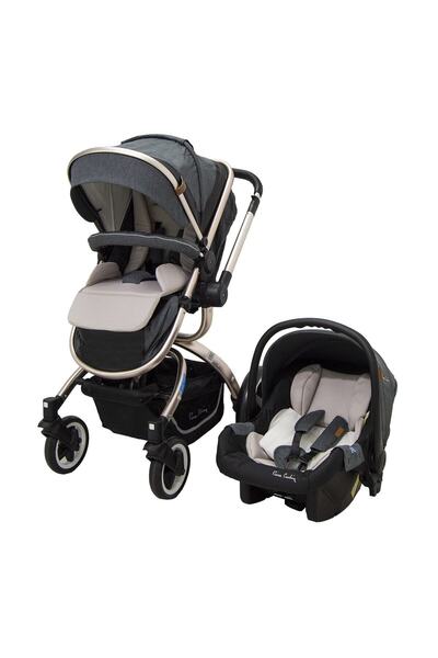 Pierre Cardin Legend Travel Sistem Bebek Arabası Gri