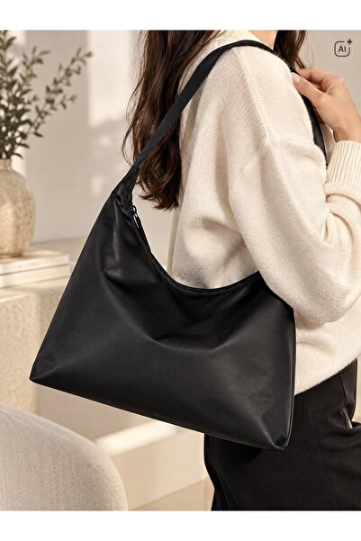 SİDEES ÇANTA Women's Shoulder Bag Stylish Design Soft Faux Leather Zipper Han...