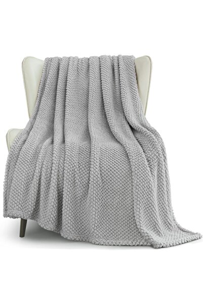Generic Extra Large Fuzzy Fleece Throw Blanket for Couch, 50x70 Inch Fluffy W...