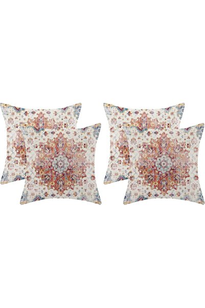 Generic Boho Pillow Covers 18x18 Set of 2, Ethnic Design Decorative Throw Pil...