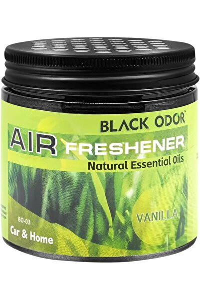 Generic Black Odor Air Freshener with Natural Essential Oils, 180g - Ideal fo...