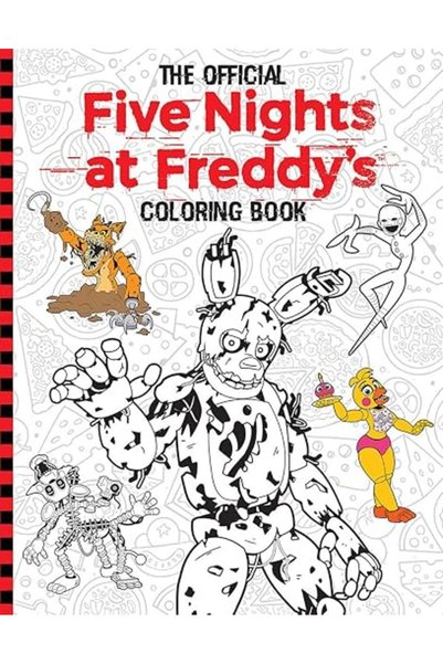 GENERAL كتاب تلوين رسمي من سلسلة Five Nights at Freddy's: كتاب AFK